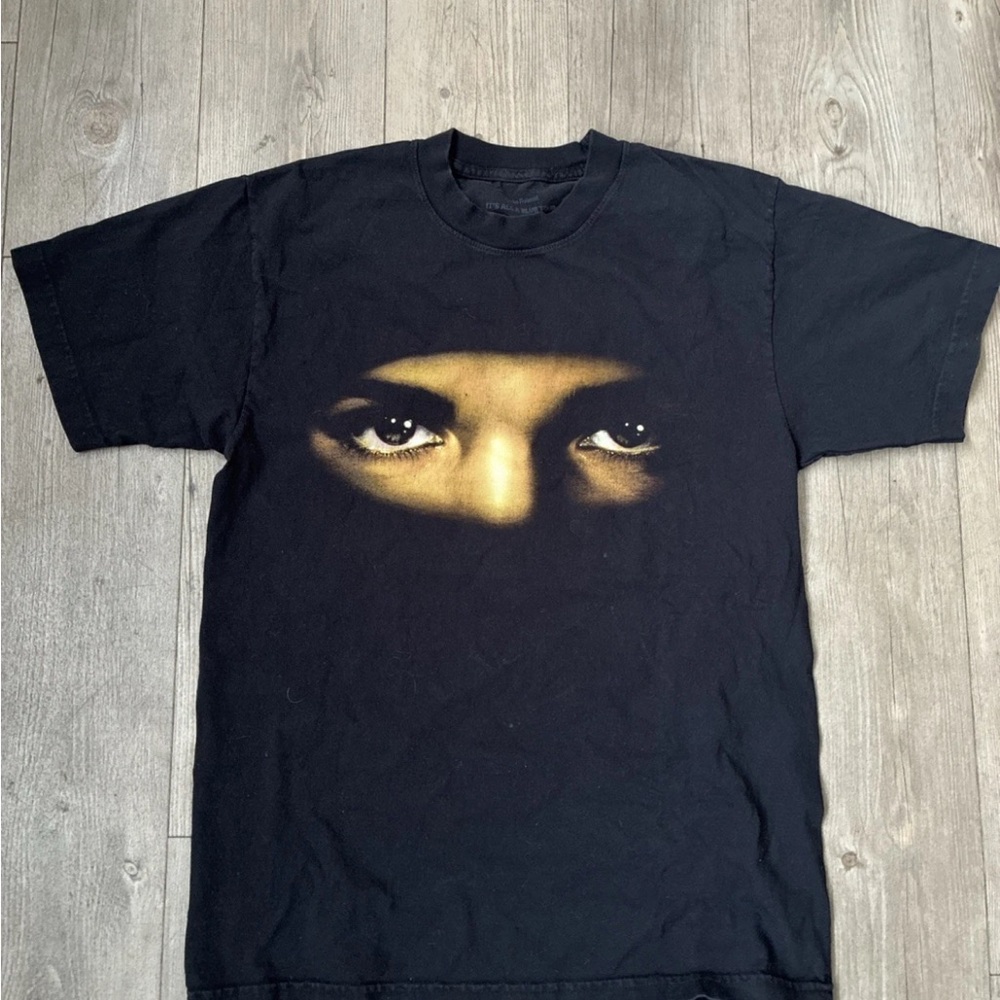 Drake official it's all a blur tour "drake face" Small black t-shirt